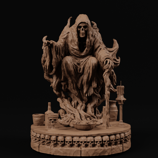 Skull Exu - 3D model önizlemesi