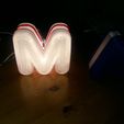20201109_181320.jpg Lamp "letter M" for wishes of Merry Christmas.