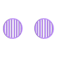 Eye_Grills.stl STL file C3P0 Wearable Mask (Hi Res)・3D printing idea to download