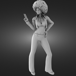 Mexican-style-girl-render.png Файл STL Mexican style girl・Шаблон для 3D-печати для загрузки