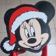 Minnie Christmas lamp