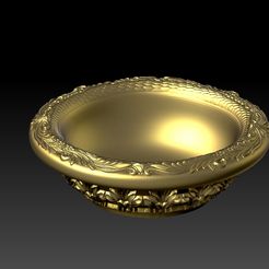 3d-model-Bowl-2.jpg STL file Antique bowl 3d model・3D printable design to download