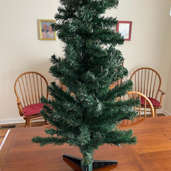 new-legs.png STL file Artifical Christmas Tree Replacement Legs・Model to download and 3D print