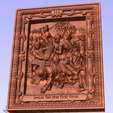 2.png Jesus Carries His Cross 3d printing stl depthmap