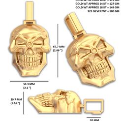 Toxic-Skull.jpg STL file Toxic Skull・3D printable model to download, doll123