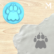 Lion.png Stamp - Animal footprint single