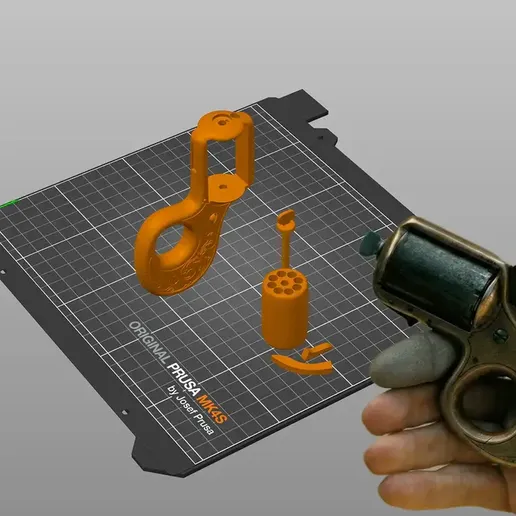 👢 Fallout Ghoul's Boot Gun・ 3D File for 3D printing・Cults