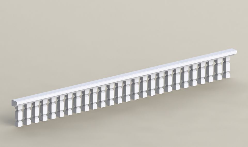 STL file BALUSTER RAILING・3D print model to download • Cults