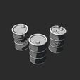 Barrels.jpg Accessory Pack (32mm scale, scaleable)
