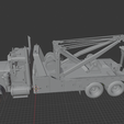 peterbilt-359-3d-model1.png Peterbilt 359 (1967-1987) Heavy Duty Wrecker - Classic Tow Truck - 3D Model