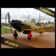 Thumb_cults3d.jpg Full RC Hawker Hurricane - 3D printed project