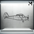 t-28-trojan-front.png Wall Silhouette: Airplane Set