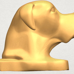 TDA0535 Dog Head A01 .png Télécharger le fichier gratuit Tête de chien • Objet imprimable en 3D, GeorgesNikkei