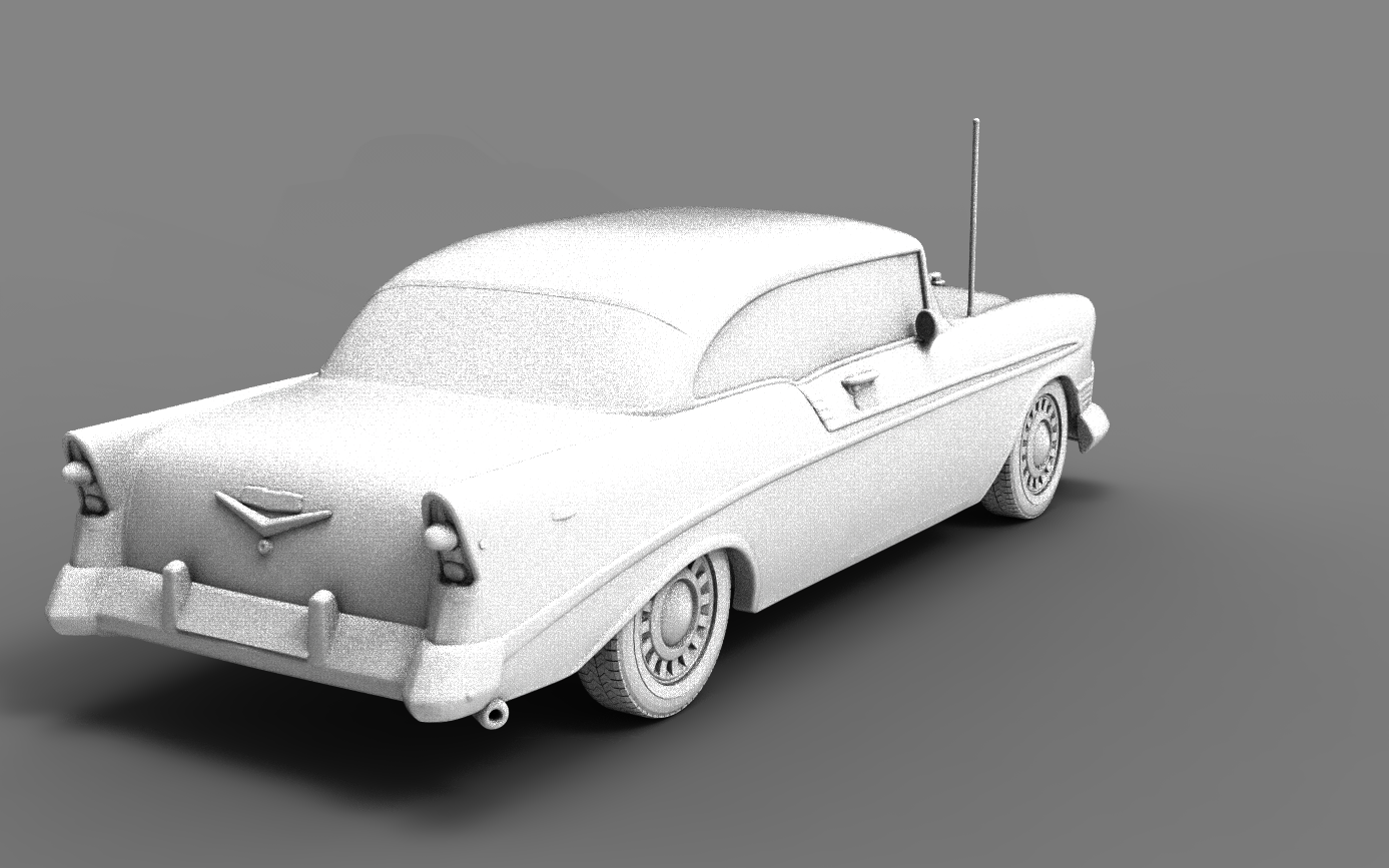 Download STL file CHEVROLET BEL AIR 3D PRINT MODEL • 3D print model ・ Cults