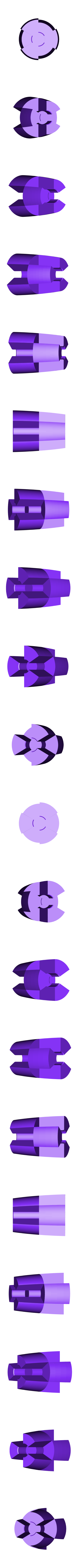 A000_105_fusee_tintin_milieu_blanc.stl Tintin Rocket