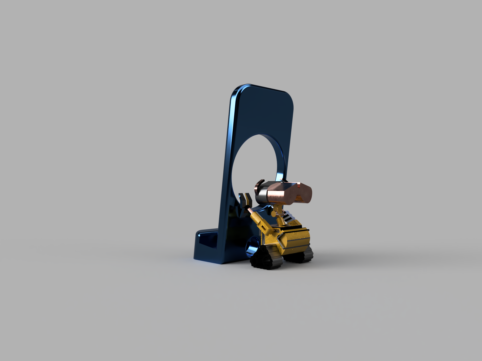 Download free GCODE file WALLE Phone Stand • 3D printable model ・ Cults