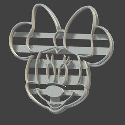 Minnie STL.jpg Minnie Mouse Cutter