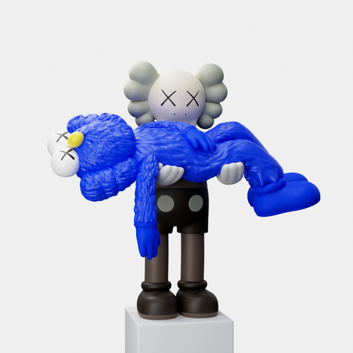 🎨 Kaws Gone・ STL File for ・Cults
