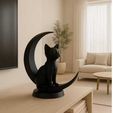 WhatsApp-Image-2025-08-14-at-20.30.40-2.jpeg Décoration Sculpture Figurine Chat assis sur la lune | Minimaliste