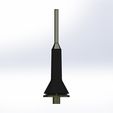 R123-Antenna-base.jpg 1/35 scale R-123 Radio Antenna Base for Russian Military Vehicles