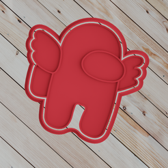 untitled.png Fichier STL parmi nous COOKIE CUTTER・Plan pour impression 3D à télécharger