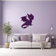 3.webp Cute Dragon Wall Art