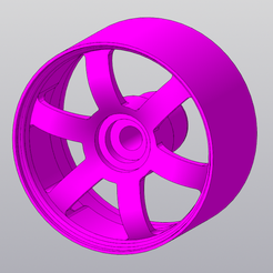 0001.png Free STL file 1:64 wheel for hotwheels・3D printer design to download