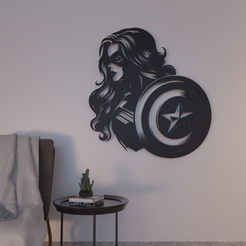 wall-art-7.png Капитан Америка 2d настенное искусство Marvel настенное украшение