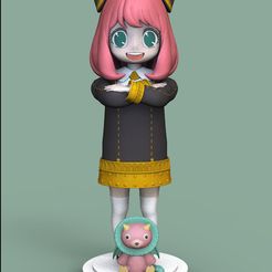 untitled.67.jpg STL file Spy x Family Anya Forger・3D print model to download