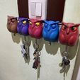 Just eyes for Owl - porte-clés mural