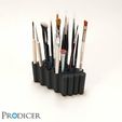 foldableBrushHolder_2.jpg Ensemble de porte-brosses pliable - solutions de bureau flexibles