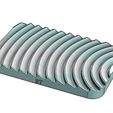 5.jpg Self Draining Soap Dish - 3d model