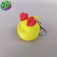 3.jpg Set of 3 Emoji Keychains