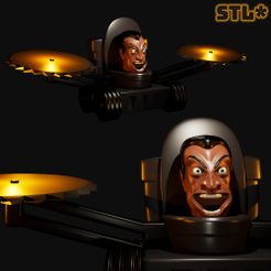 11111.jpg STL file SKIBIDI TOILET Dual Buzzsaw Car Skibidi Toilet | 3D FAN ART・3D printer design to download