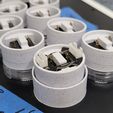 20210718_170537.jpg Kaimana Mini J2 RGB LED PCB to 30mm Crown 202 Arcade Button adapter