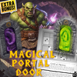 magical-portal-finish.png Heroquest Structures with BONUS Magical Door and Card Stand