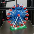 image-26.jpg Ferris Wheel Miniature STL | 3D Printable Amusement Park Ride Model