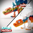 Dan-Sopala-Flexi-Factory-Skeleton-Stegosaurus_12.jpg Flexi Factory Skeleton Stegosaurus with 3mf files included!