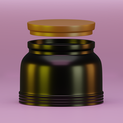 Jail Il STL file Small bottle with lid・3D printer design to download, Rebeca_Morales