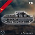 5.jpg T-35A M1934 (with damage combat) - Soviet army WW2 Second World East front Ostfront RPG Mini Hobby