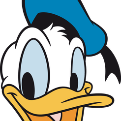 Donald_Duck[1.png Fichier gratuit Donald Duck (Pato Donald)・Modèle pour impression 3D à télécharger, ericthegringe