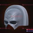 Peacemaker_helmet_3d_print_model_15.jpg Peacemaker Helmet - John Cena Movie - The Suicide Squad Cosplay