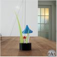 GRASS-LAMP002.jpg STL file Nature Grass and Shrooms LED lamp・3D printer design to download