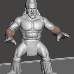 tatanka.png Archivo OBJ wwf wwe aew ecw wcw retro・Design para impresora 3D para descargar