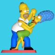 1.jpg Homer & Marge Color Print