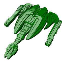 2023-09-15-16_14_43-Penguin-Render-1_1.png Free STL file Romulan T-5 Fire Storm "Ocala Sindari" Destroyer・3D printable model to download
