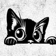 Sin-título.jpg cat wall decoration wall mural decoration cat deco wall house pet realistic pet