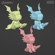 guilmon_models.png guilmon digimon tamers chibi