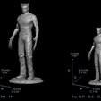 23.jpg Wolverine Logan By Hugh Jackman Marvel Comics Model Printing Miniature Assembly File STL for 3D Printing FDM-FFF DLP-SLA-SLS