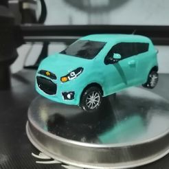 1.jpg Free STL file chevrolet spark 2018・3D printing template to download, ANGELESCALONABUENO